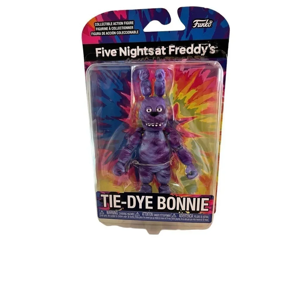 Funko FIVE NIGHTS AT FREDDY'S TIE-DYE BONNIE ACTION FIGURE New! Collectible